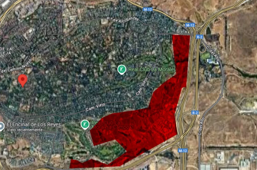 La Solana de Valdebebas o La Solana de La Moraleja, de campo agrícola a una zona privilegiada | Fuente: LAMORALEJA.COM