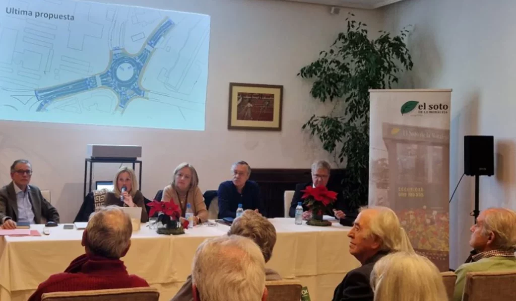 La última propuesta del acceso a El Soto de la Moraleja, pagado por La Solana de Valdebebas | Entidad de Conservación de El Soto de la Moraleja