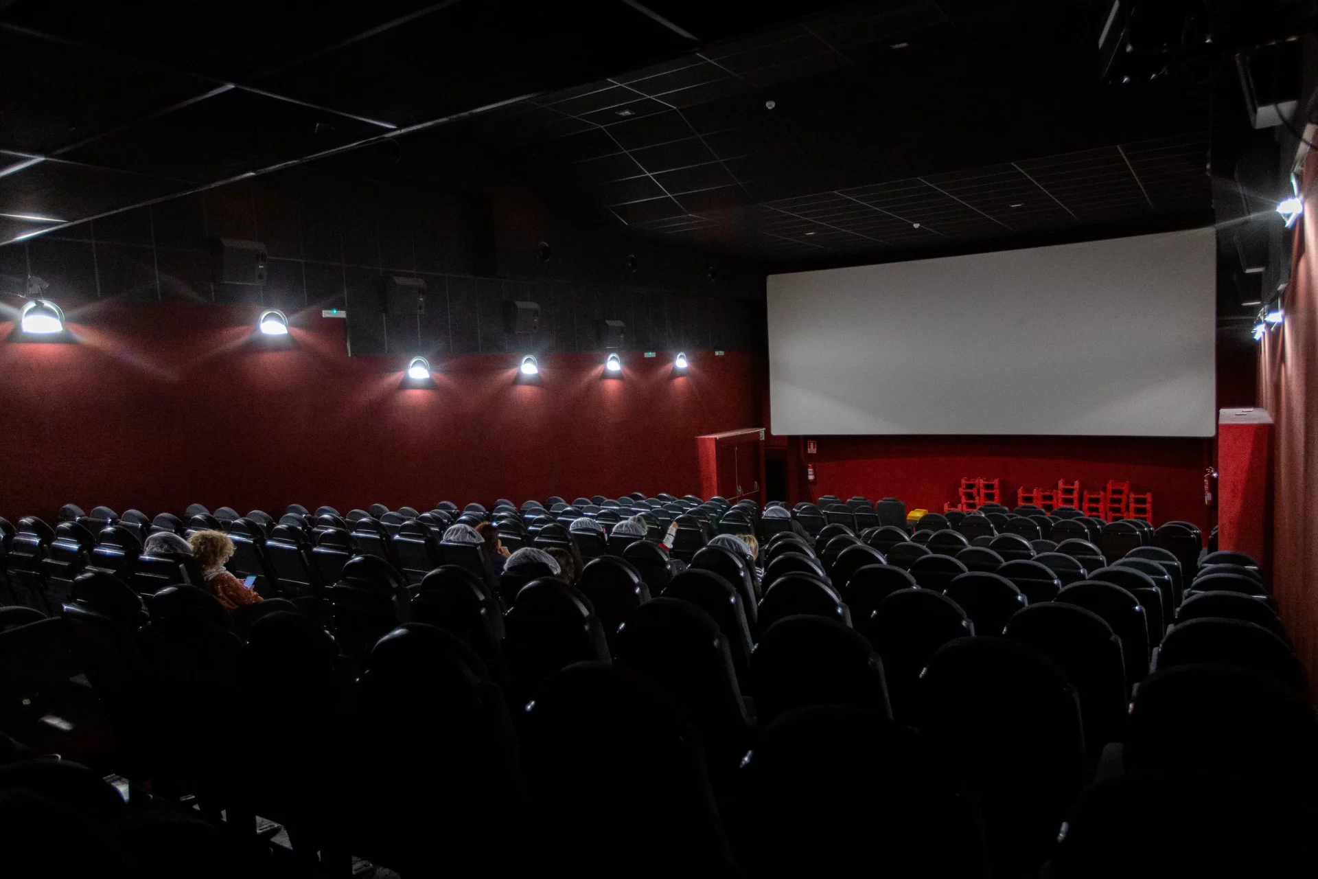 Sala de cine. Agencias