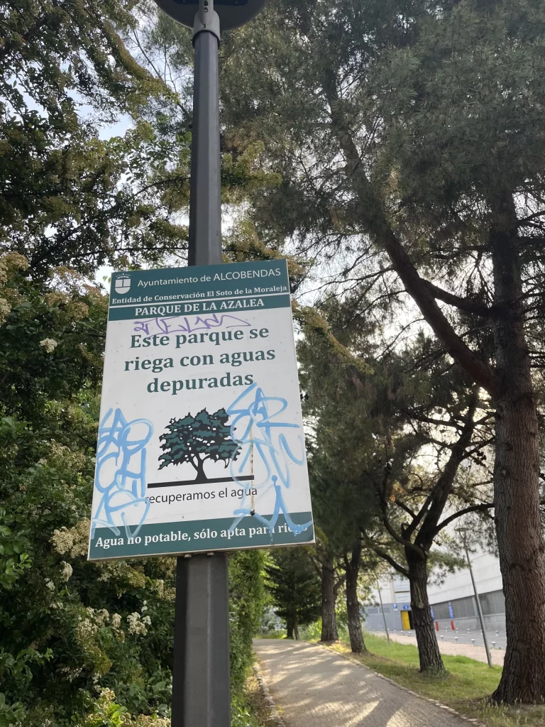 Alcobendas se queda corta en su lucha contra los grafitis 1 Alcobendas se queda corta en su lucha contra los grafitis