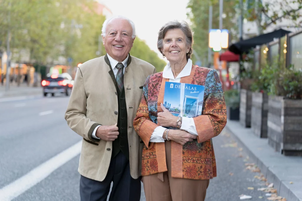 Ramón de Salas: «La Moraleja ofrece una calidad de vida difícil de replicar en la ciudad» 2 Dominique Duchesne y Fernando De Salas fundaron De Salas en 1988