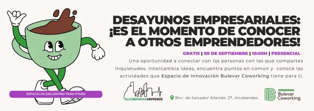 Bulevar Coworking Alcobendas lanza una nueva edición de sus 'Desayunos Empresariales' 1 Desayuno Empresarial 09 09