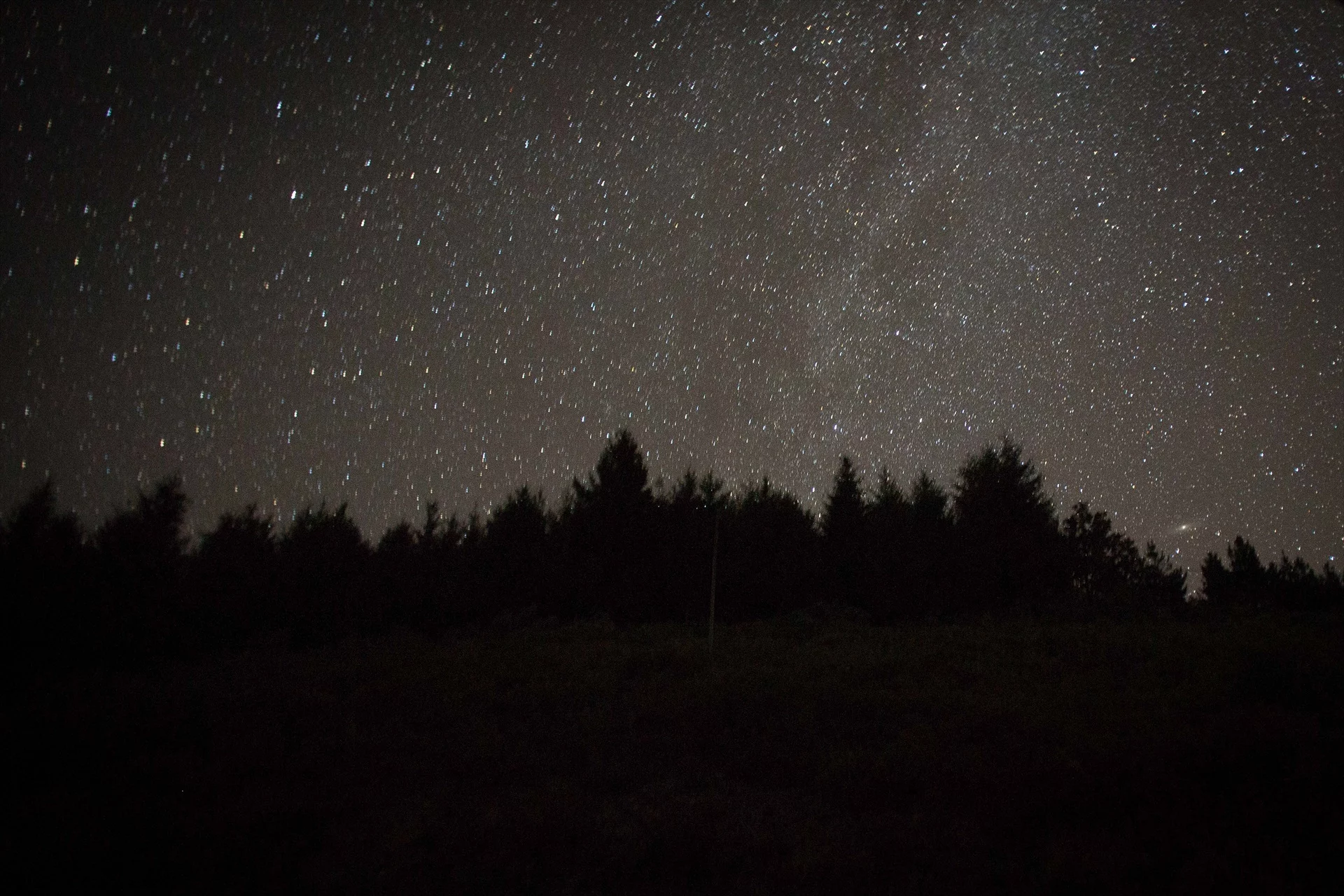 Lluvia de Perseidas vista desde la sierra de Os Ancares (Fuente: Agencias)