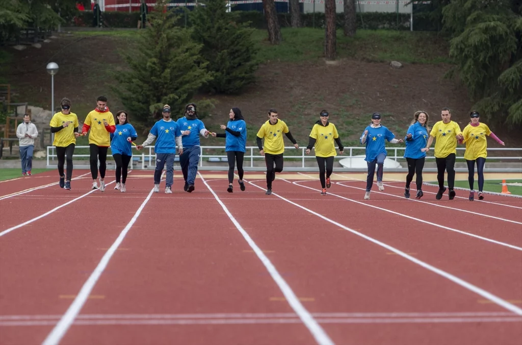 Te contamos porqué Alcobendas será la capital del deporte para personas con discapacidad este mes de septiembre 1 EuropaPress 6381009 participantes evento deportivo unidos discapacidad centro alto rendimiento