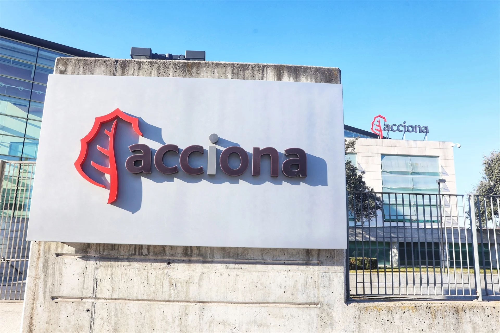 Sede de las oficinas de Acciona, en, a 4 de marzo de 2023, en Alcobendas, Madrid (Fuente: Agencias).