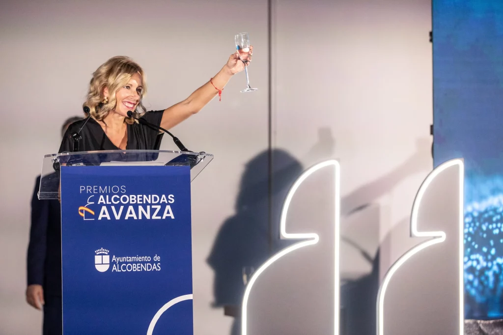 Rocío García Alcántara Premios Avanza Alcobendas