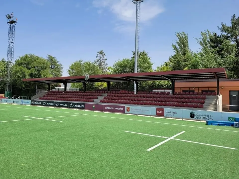 Alcobendas planea un Campeonato de Boxeo para este 2026 1 Grada de las Terrazas en el polideportivo José Caballero. Ayuntamiento