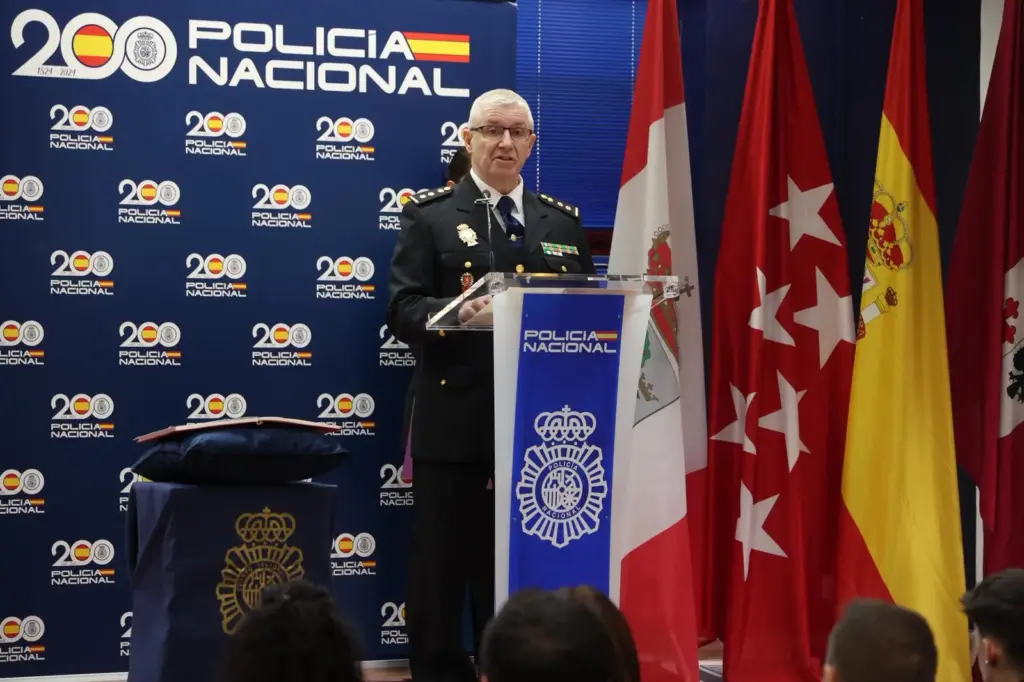 Alcobendas da la bienvenida a Manuel del Ríos-Zarzosa, nuevo Comisario Jefe de Policía Nacional (Fuente: Agencias)