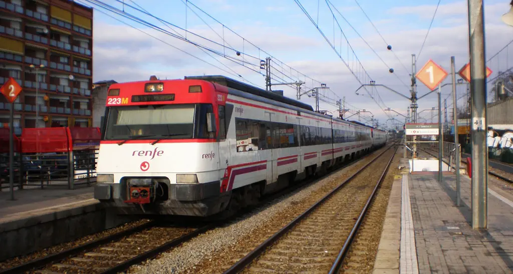 Cercanias Renfe. Cortesia empresa