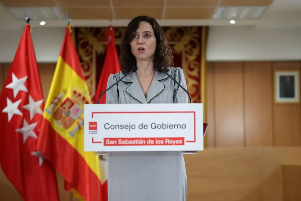 Estas son las mejoras de San Sebastián de los Reyes para competir con Alcobendas 1 EuropaPress 7250095 presidenta comunidad madrid isabel diaz ayuso rueda prensa posterior