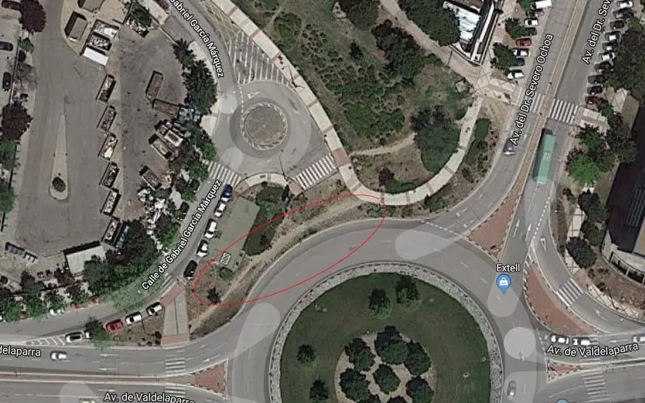 Estas son las transformaciones que esta sufriendo la zona de Valdelaparra en Alcobendas 1 Rotonda de Valdelaparra (Funente: Ayuntamiento de Alcobendas)