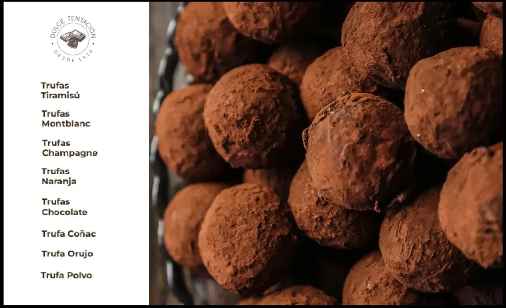 Las trufas de chocolate, el mejor manjar para disfrutar en casa todo el año 1 Trufas de chocolate. Variantes de Dulce Tentacion