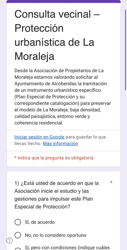 La Moraleja debate su futuro: proteger su modelo urbano o adaptarse al cambio 1 Asociación de Propietarios de La Moraleja