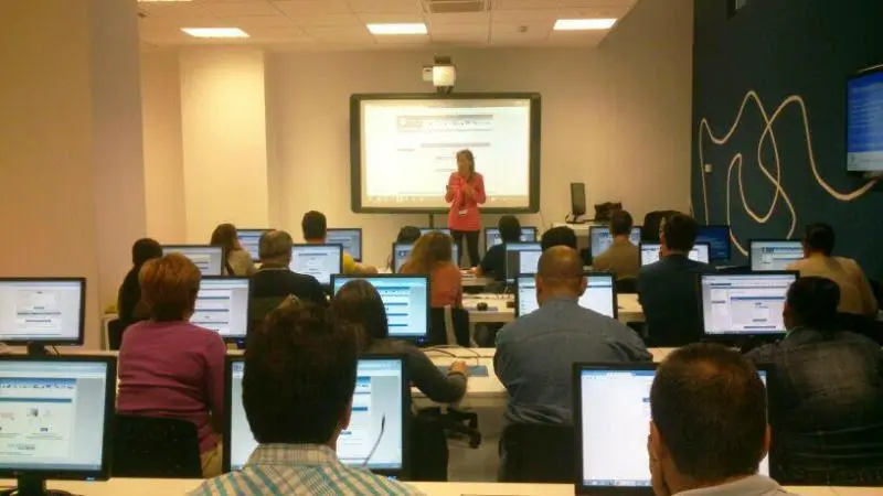 Pilar Pérez en el Club de Empleo (Fuente: Linkedin)