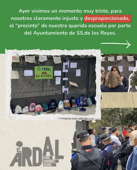 El Ayuntamiento de San Sebastián de los Reyes gana el litigio por el cierre del Colegio El Ardal 1 ardal cierre