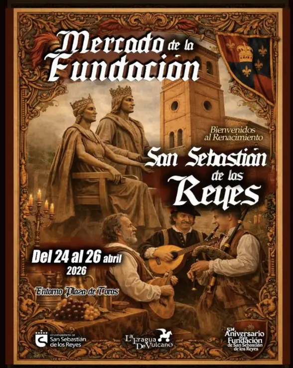 San Sebastián de los Reyes revive su historia: El Mercado de la Fundación traslada a la ciudad al Siglo XV 2 sanse mediabal