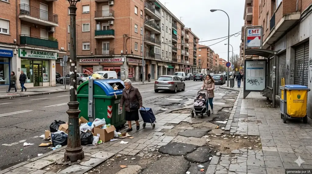 La vivienda y la limpieza viaria se coronan como los principales problemas de los vecinos de Alcobendas 2 deficit casco