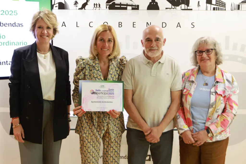 Alcobendas consolida su liderazgo en transparencia pública y recibe el Sello Infoparticipa junto a otros municipios madrileños 1 infoparticipa.2.jpg