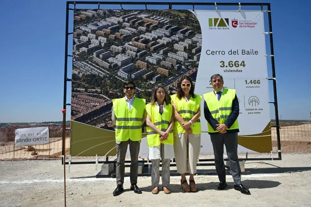 La primera piedra de Cerro del Baile ya es una realidad: así será el mayor desarrollo urbanístico de la historia de San Sebastián de los Reyes 1 Cerro del baile sanse
