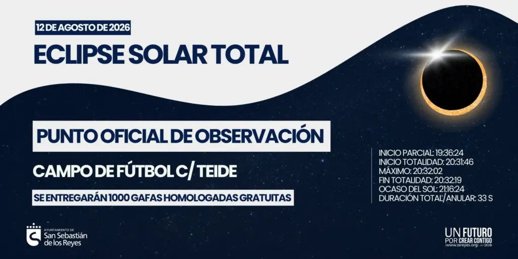 El campo de la calle Teide en San Sebastián de los Reyes se prepara como mirador gratuito para el eclipse solar total del 12 de agosto 1 ECLIPSE SOLAR TOTAL sanse