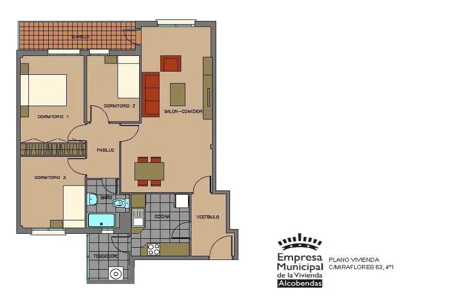 Emvialsa abre la convocatoria para la venta de una vivienda libre de tres dormitorios en el Distrito Centro de Alcobendas 1 emvialsa alco