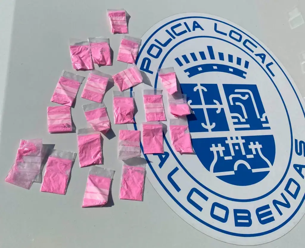 Cocaína rosa Policía de Alcobendas