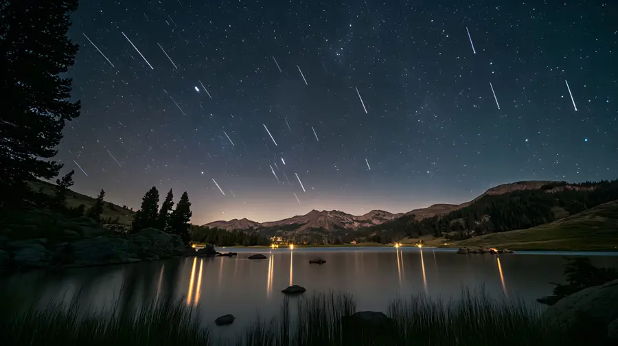 Agosto trae un doble espectáculo al cielo de Alcobendas: Eclipse solar y lluvia de Perseidas en la misma semana 1 lluvia estrellas perseidas