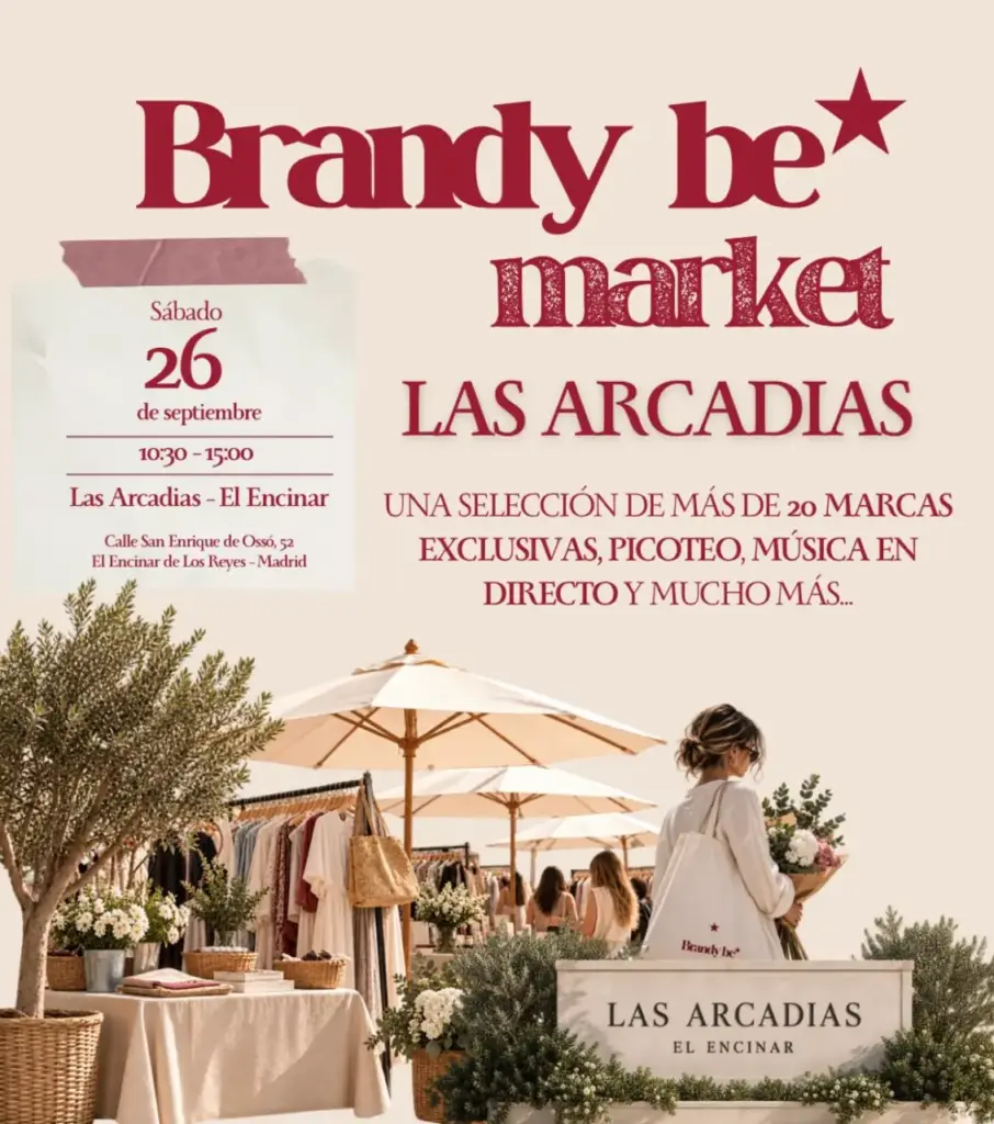 Brandy Be llega por primera vez a La Moraleja con un mercadillo de más de 20 marcas, música en directo y picoteo 1 Captura 2026 09 23 a las 16.46.06