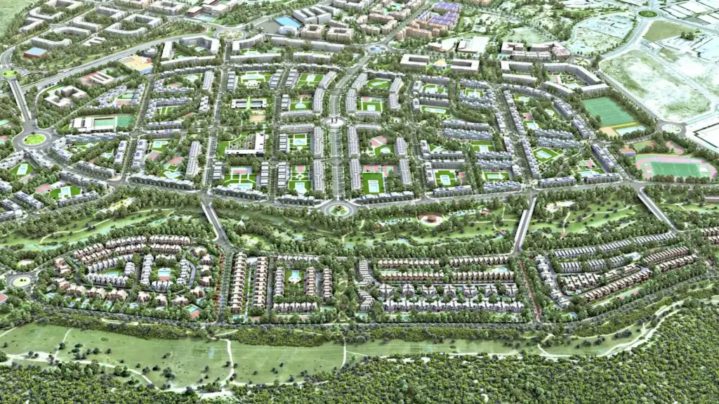 Alcobendas desafía a Brunete, Rivas y Paracuellos con una gran expansión de viviendas 1 Render de Valgrande en Alcobendas