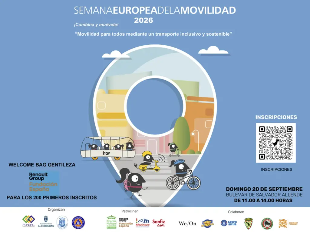 Alcobendas vive la Semana Europea de la Movilidad con una exposición de autobuses históricos, una gran marcha en bicicleta y el Metro gratuito para ciclistas 1 Semana Europea de la Movilidad